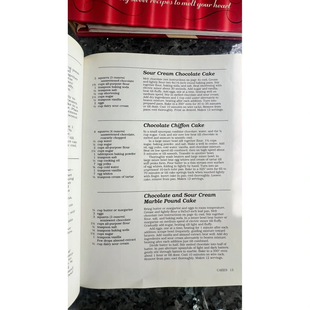 Better Homes and Gardens Chocolate Cookbook Bundle /Passion for Chocolate 2 Book